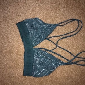 Sparkly Triangle Victoria Secret Pink Bralette